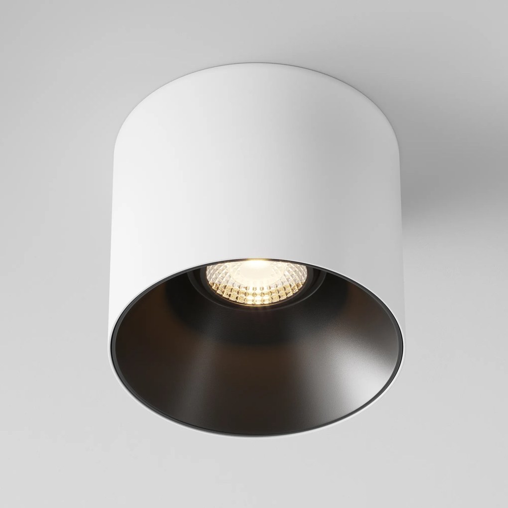 Maytoni Lampada a soffitto Serie 'Alfa LED' Colore Bianco e Nero