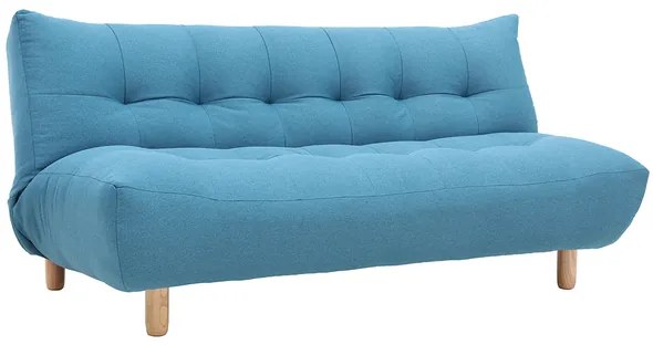 Divano convertibile design scandinavo blu anatra YUMI