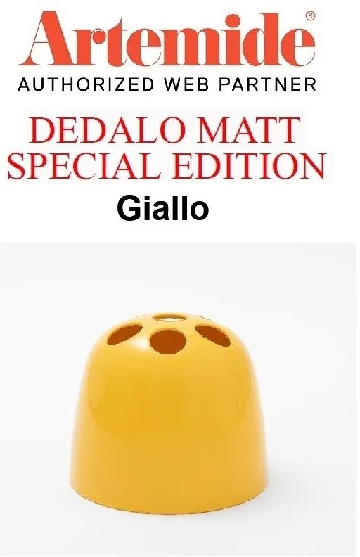 Artemide Dedalo giallo matt edition