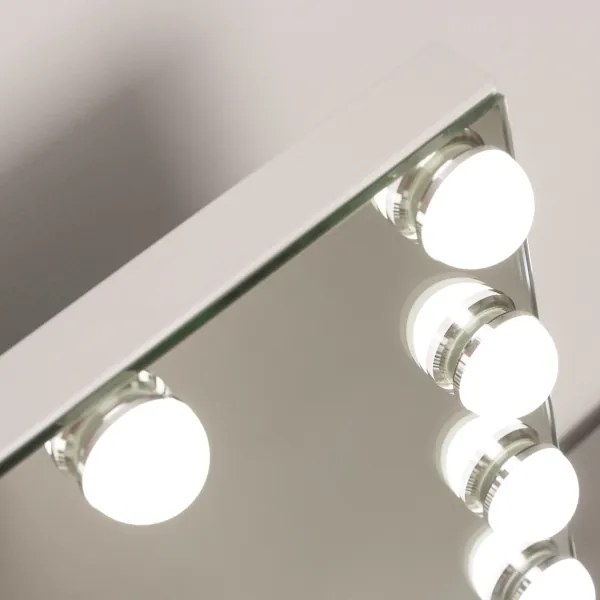 Brilagi - Specchio trucco LED dimmerabile HOLLYWOOD 15W 3000-6500K
