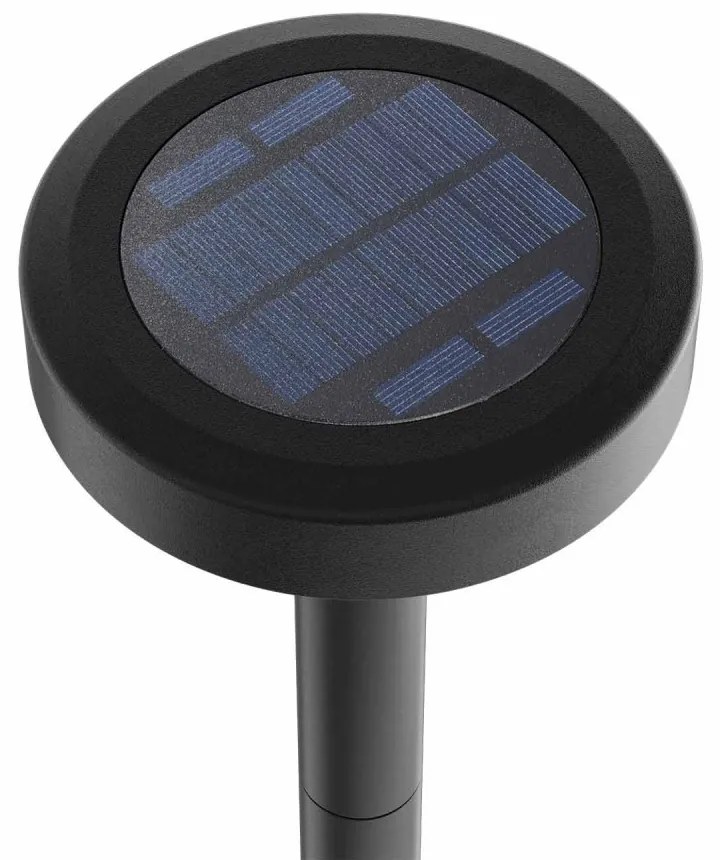 Lampada Solare da Giardino a Picchetto IP65 35cm, CCT 120 lumen Colore Bianco Variabile CCT