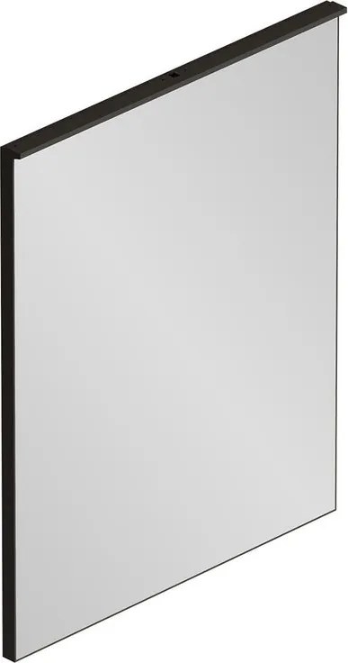 Specchio con illuminazione integrata bagno rettangolare Lumea L 60 x H 75 x P 4 cm nero