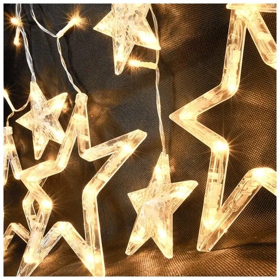 Solight 1V227 - Tenda luminosa natalizia a LED 3,3 m 77xLED/3xAA