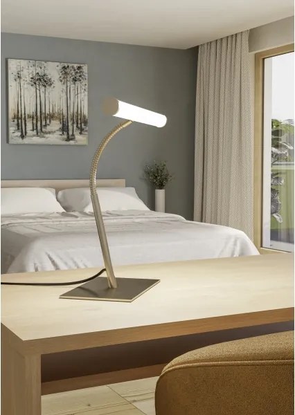 Eglo 901982 - Lampada da tavolo LED dimmerabile RICCIONE LED/5W/230V 2700/4000/6500K cromo