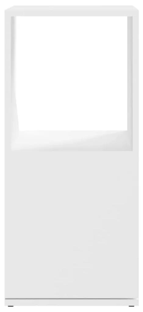 Armadietto girevole bianco 34,5x34,5x75,5 cm in truciolato