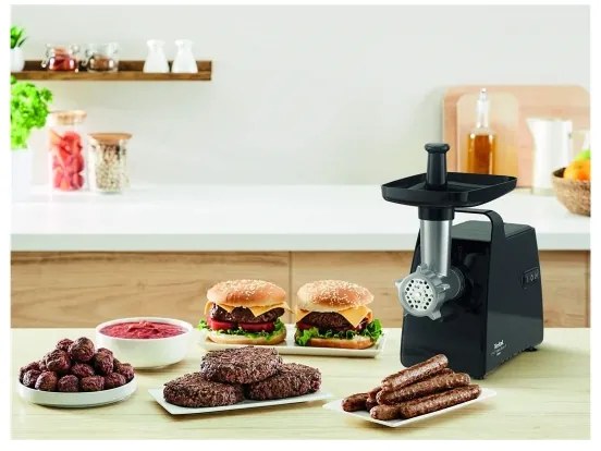 Tefal - Tritacarne 6in1 2000W/230V nero