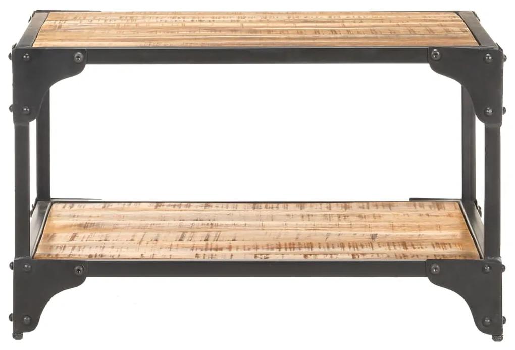 Tavolino da caffè 60x60x35 cm in legno massello di mango