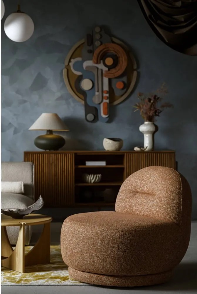 Poltrona arancione Ovo – Miuform