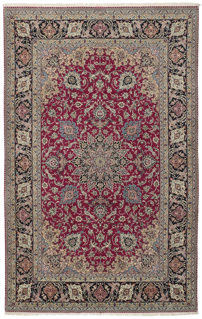 Isfahan Tappeto persiano 330 x 210 (Iran) Annodato A Mano