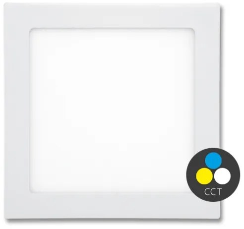 Ecolite LED-WSQ-CCT/12W/BI - Lampada LED da incasso RAFA LED/12W/230V IP44 bianco