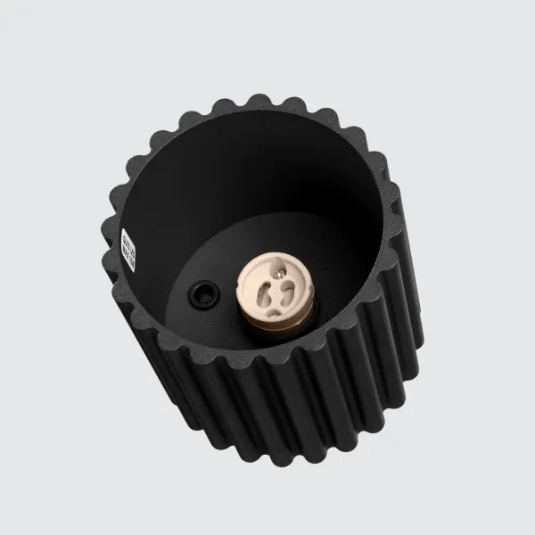 Brilagi - Faretto LED SFERA 1xGU10/10W/230V Ø 10 cm nero