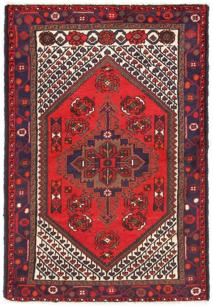 Tappeto 100 x 150 (Iran) Annodato A Mano