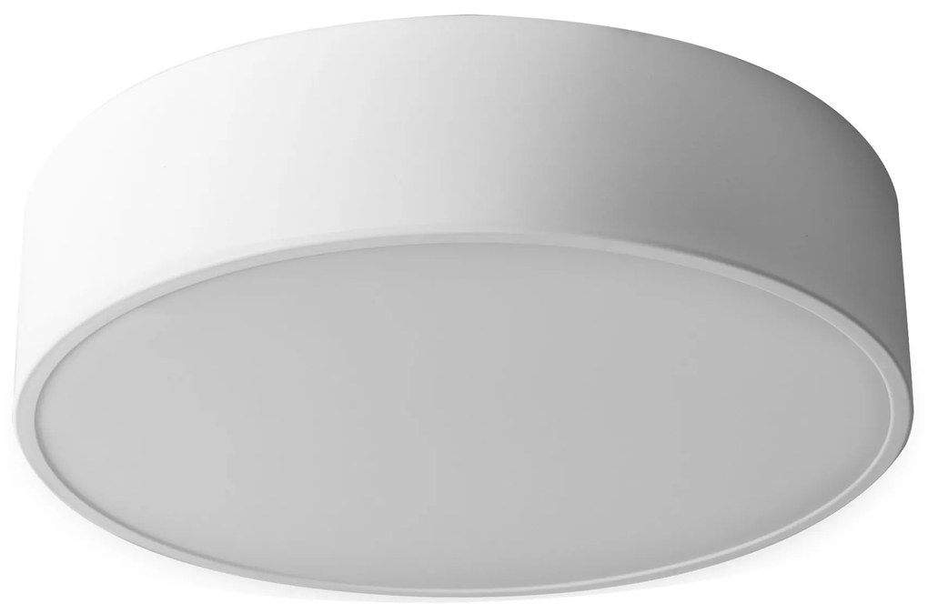 Lampada Plafoniere 30cm Rotonda Bianco Da Soffitto app641-3c