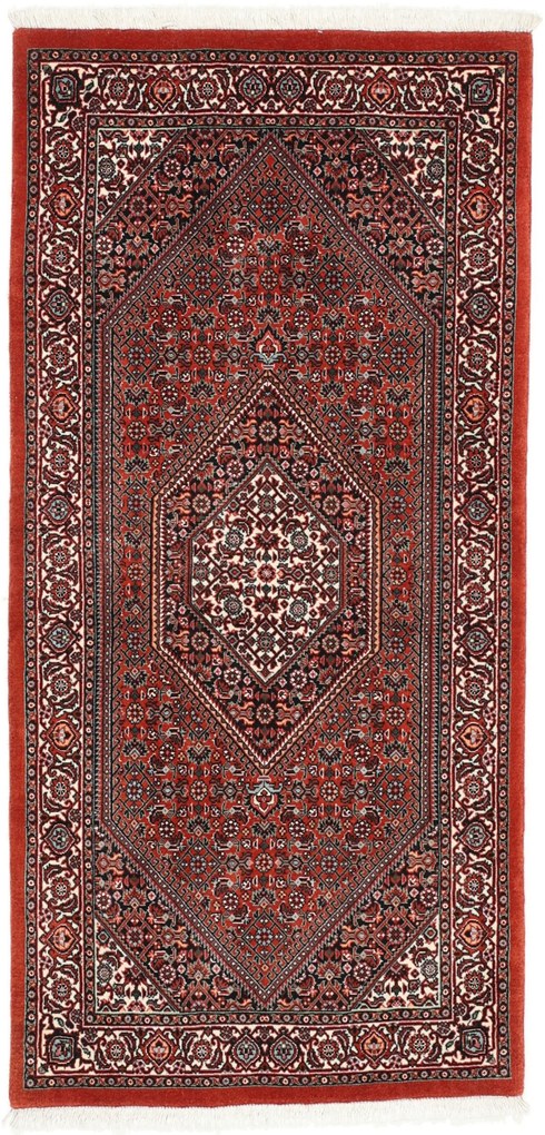 Bidjar Tappeto persiano 70x150 (Iran) Annodato A Mano
