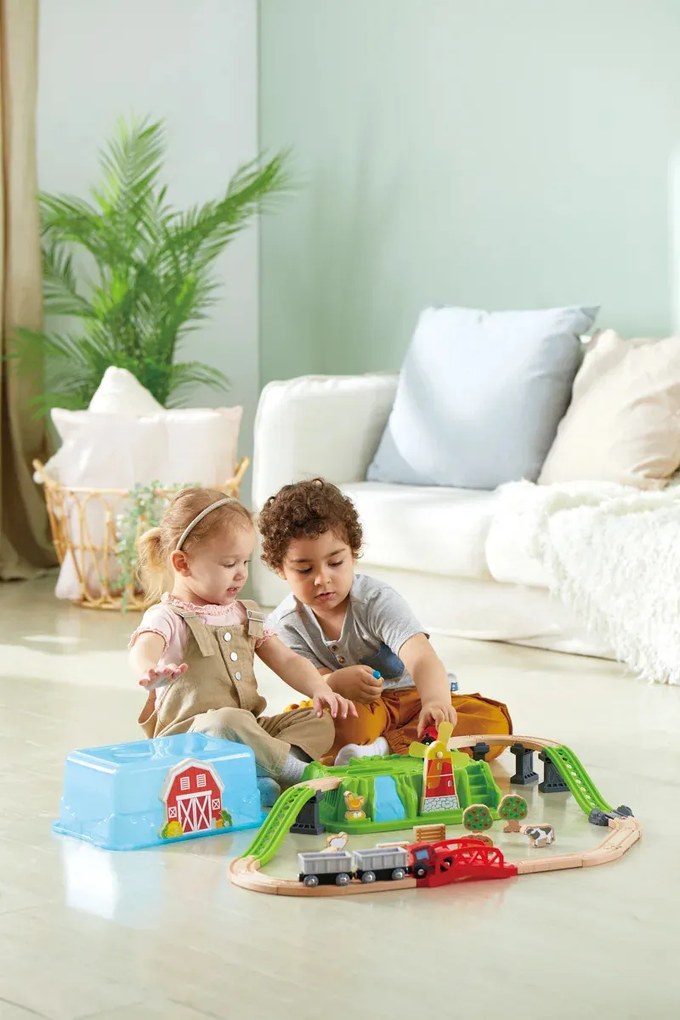 Set ferroviario - Treno in città