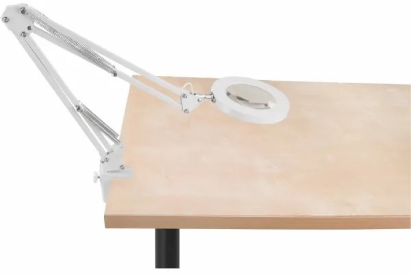 Extol - Lampada da tavolo LED dimmerabile con una lente d'ingrandimento LED/8W/5V 2900/4500/7500K bianco
