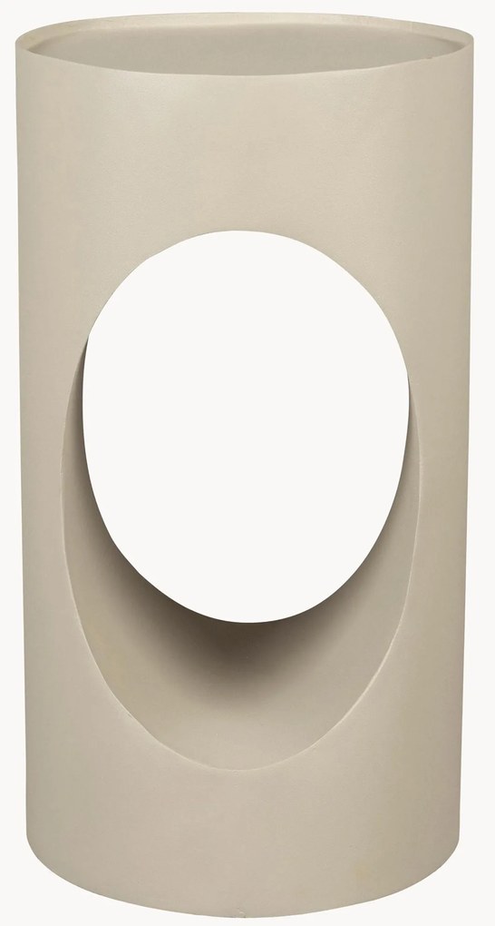 Tavolino rotondo in metallo Sai