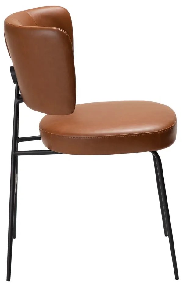 Sedia da pranzo marrone cognac Roost - DAN-FORM Denmark