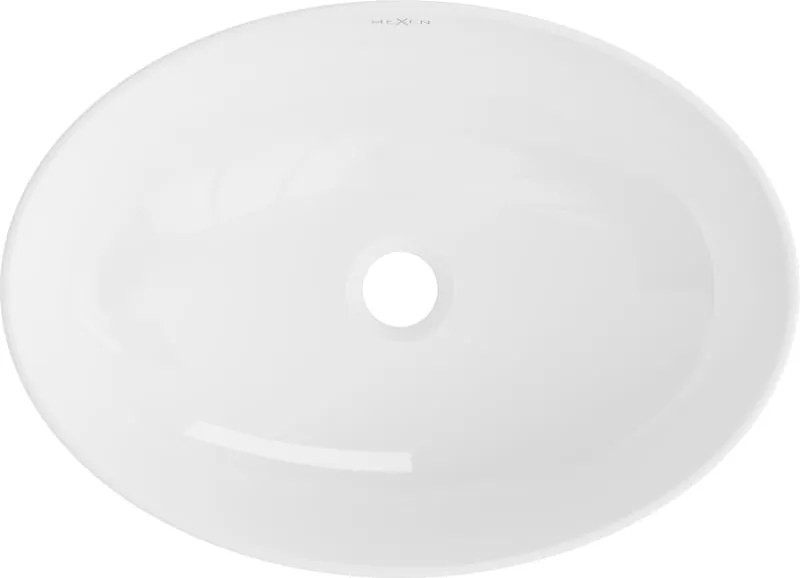 Mexen Cornelia lavabo da appoggio 50 x 37 cm, bianco - 21885000