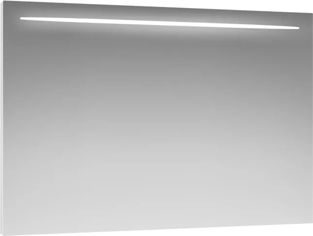 Specchio con illuminazione integrata rettangolare Retroil L60 x H70 x P2 cm, cromato, con striscia led