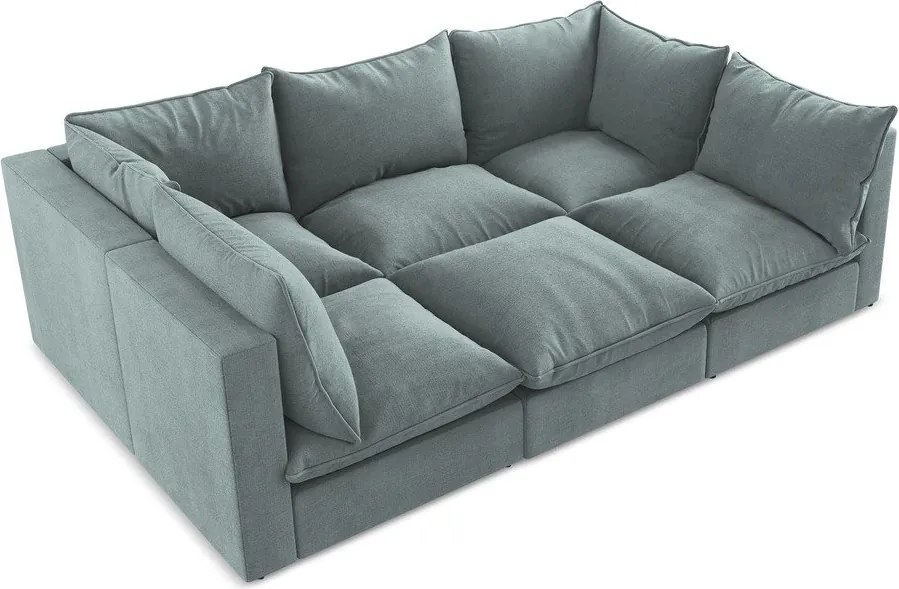 Divano blu 255 cm Manao – Makamii