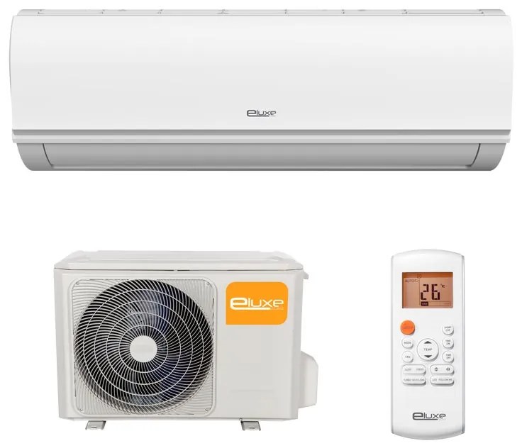 Condizionatore a muro monosplit inverter ELUXE ELS035AMBR32 12000 BTU classe raffreddamento A++, classe di riscaldamento A+, bianco