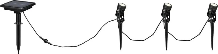 Illuminazione esterna LED con alimentazione a pannelli solari con picchetto Obidos – Trio
