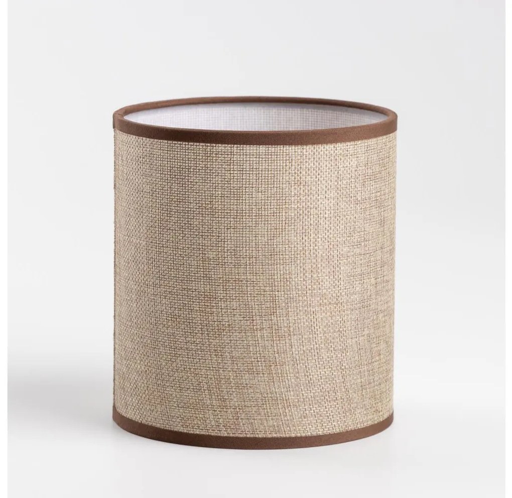 Brilagi - Paralume universale NUBILA E27 15,5x14 cm marrone