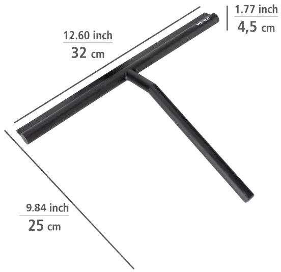 WENKO 25358100 - Tergivetri MOLA 32x30 cm nero