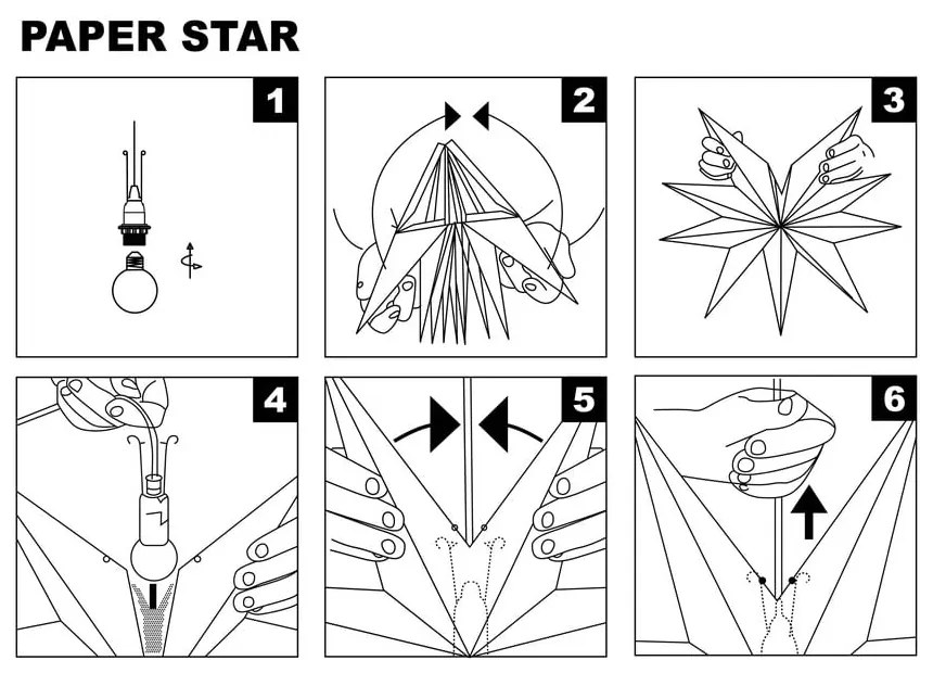 Stella splendente Solvalla Bianco, 100 cm - Markslöjd