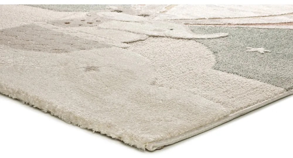 Tappeto per bambini verde/beige 120x170 cm Clown – Universal