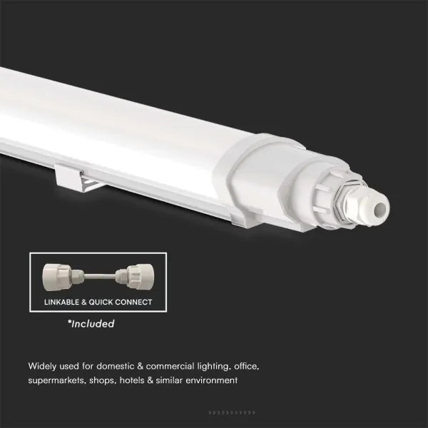 Lampada fluorescente tecnica LED LED/36W/230V 4000K IP65 120 cm