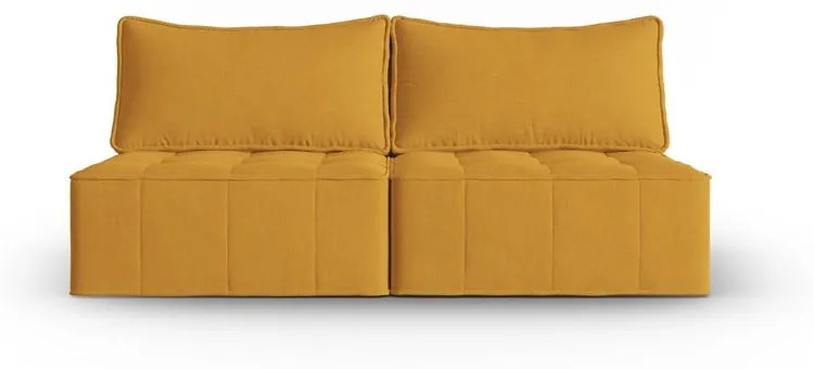 Divano giallo 160 cm Mike - Micadoni Home