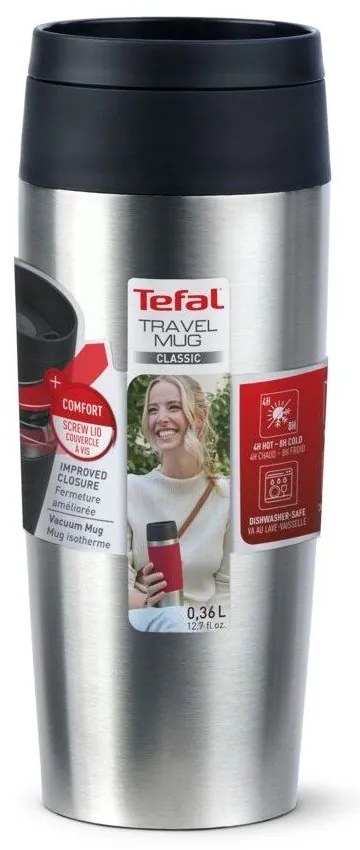 Tazz termica da viaggio in argento 360 ml - Tefal