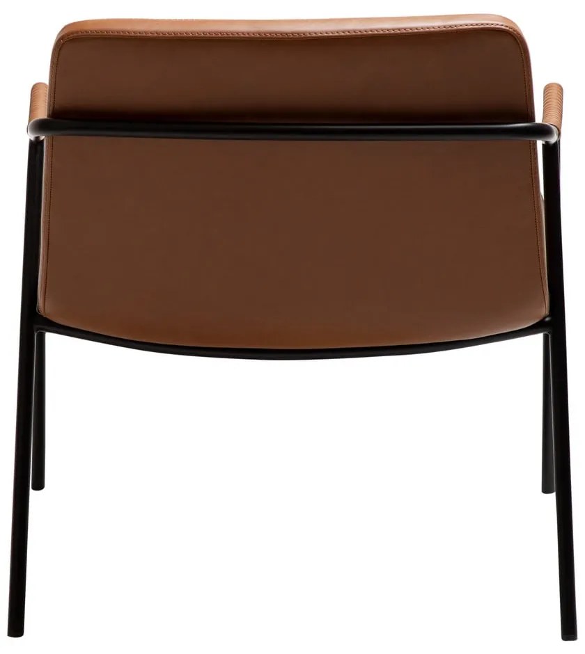 Poltrona in similpelle marrone Boto - DAN-FORM Denmark