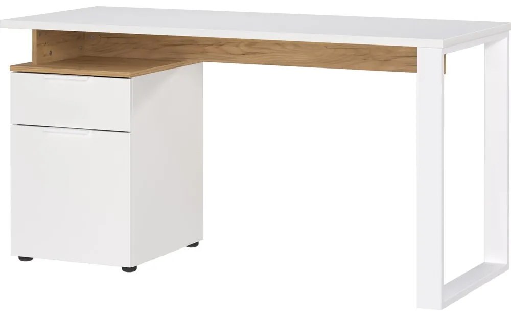 Tavolo da lavoro con piano bianco 61x140 cm Hasselt - Germania
