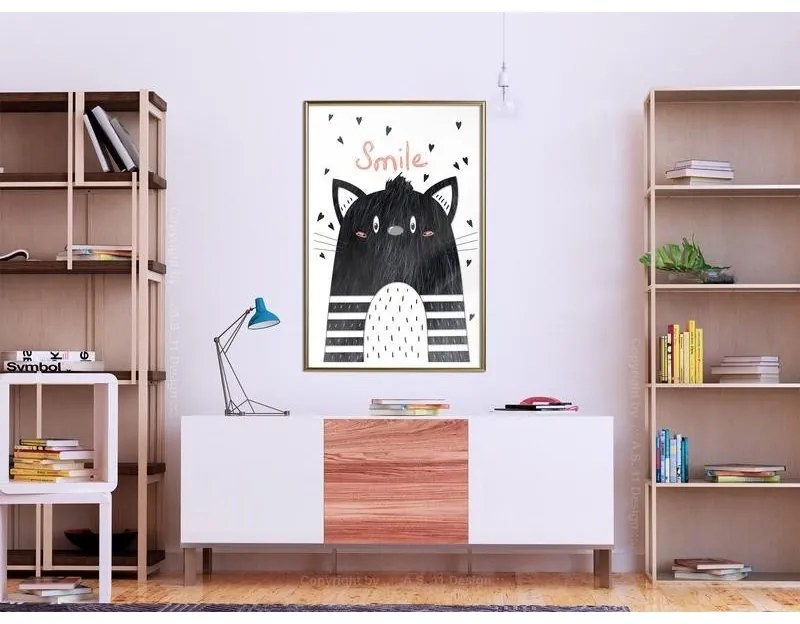 Poster Cheerful Kitten