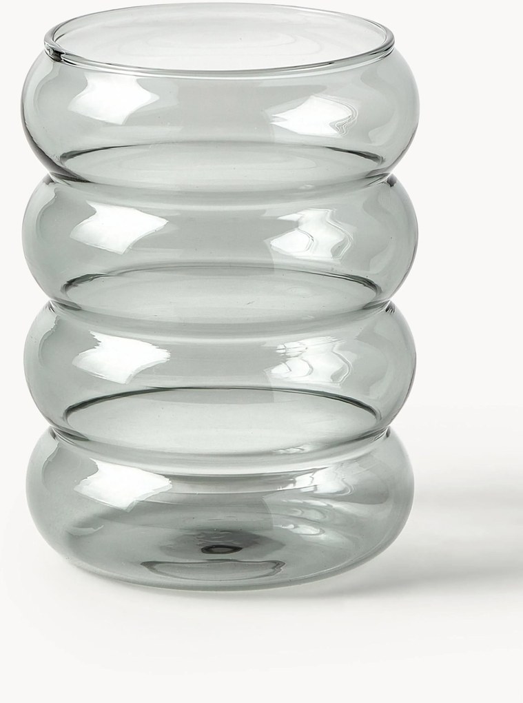Bicchieri in vetro soffiato Bubbly 4 pz