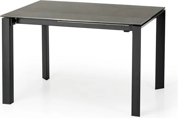 Tavolo allungabile Horizon in metallo + ceramica - L 120-180 x l 85 x h 76 cm