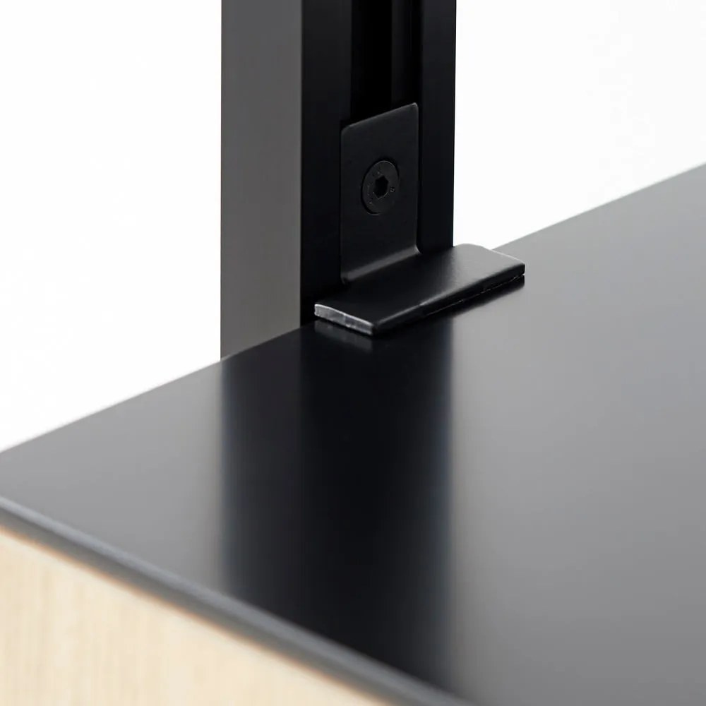 Libreria nera in rovere decor 98x210 cm Edge by Hammel - Hammel Furniture