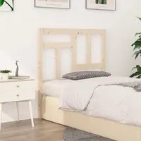 Testiera per Letto 80,5x4x100 cm in Legno Massello di Pino cod 8709