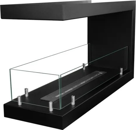 Camino a bioetanolo da incasso Trifacciale biocamino 3 Lati 90x50 cm MARATEA 90