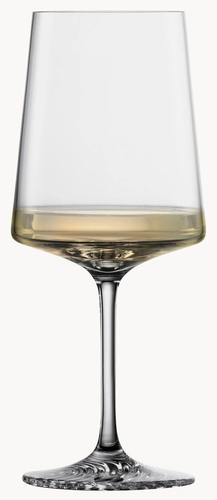 Set di 4 bicchieri da vino in cristallo Echo
