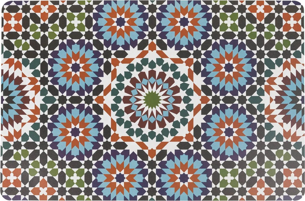 Set 6 Tovagliette Rettangolare Double Face VdE Tivoli 1996 Marrakech...