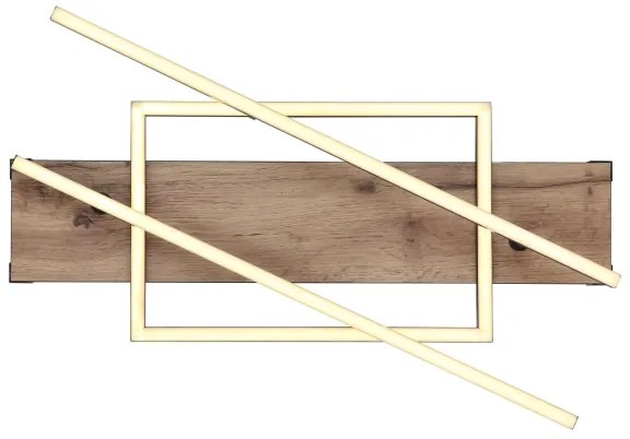 Globo 67299D3 - Plafoniera COLLI LED/40W/230V beige/nera