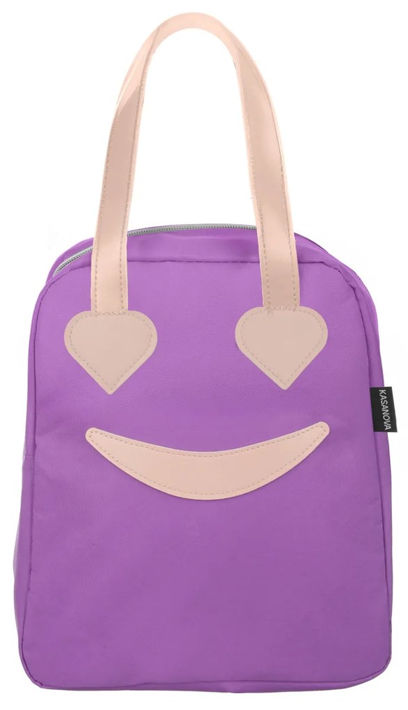 Borsa termica porta pranzo sorriso viola 6,5 L Cooler