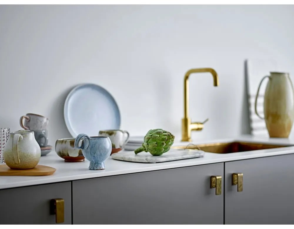 Tazzine in set per cappuccino azzurre in gres 4 pz 250 ml Avonlea – Bloomingville