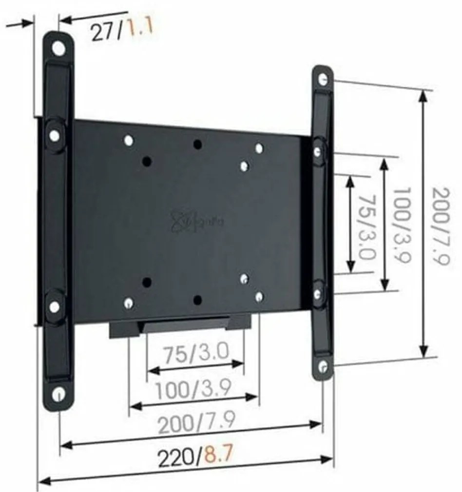 Supporto TV con Braccio Vogel's 43" 30 Kg