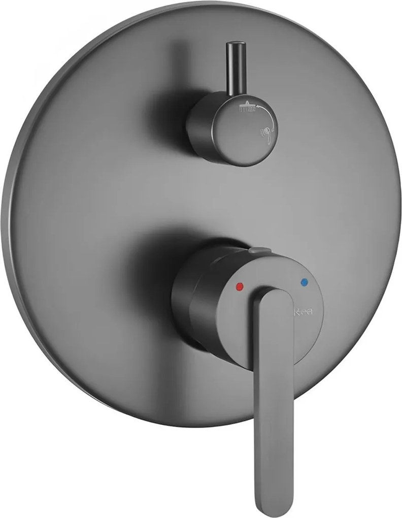 Set doccia da incasso Rea Ontario Gun Grey + BOX