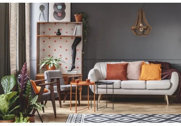 Eglo 49724 - Lampada a sospensione KINROSS 1xE27/60W